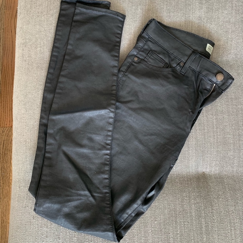 Top shop coated leigh 28x32 NWOT
